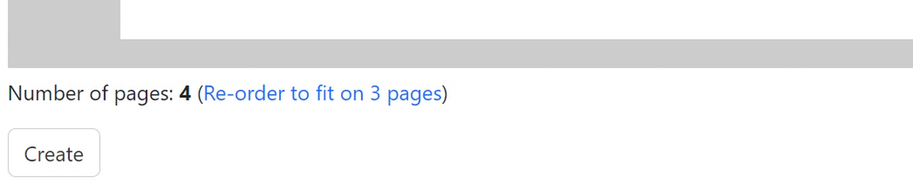 Screenshot of the auto-reorder feature